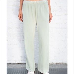 Brandy Melville Anastasia Mint Green Sweatpants